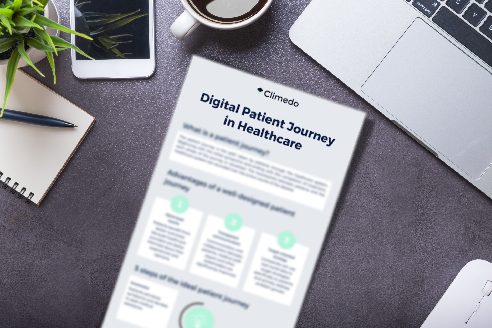 Visual Patient Journey Infographic Healthcare